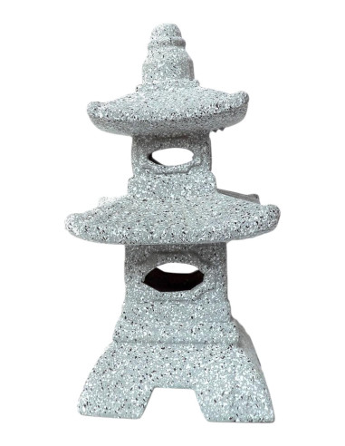 Pagoda Cerámica Mediana - Granito - 32*17*17 cm