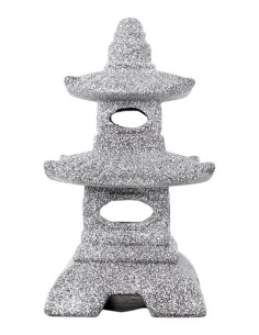 Pagoda Cerámico Grande - Granito - 40*21*21cm