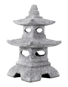 Pagoda Cerámico Grande - Granito - 40*21*21cm 2
