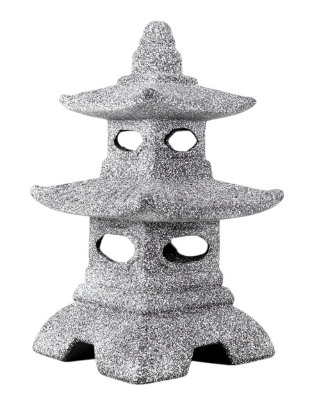 Pagode Cerâmico Grande - Granite - 40*21*21cm