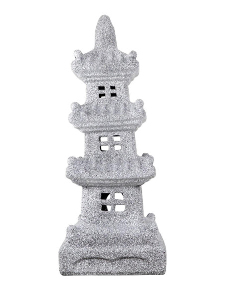 Pagode Triplo XL Céramique - Granite - 50*19*19 cm