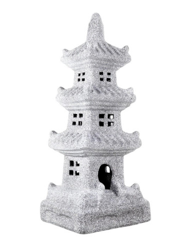 Pagode Triplo XL Ceramic - Granite - 50*19*19 cm