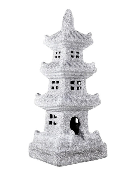 Pagode Triplo XL Ceramic - Granite - 50*19*19 cm