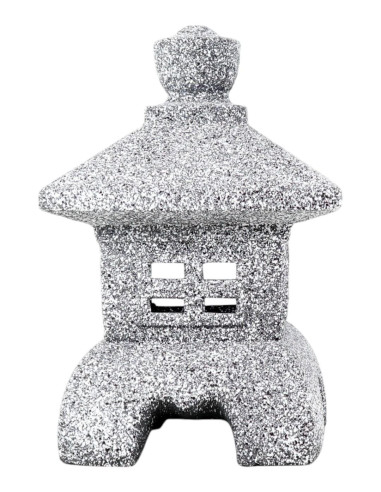 Linterna de Cerámica Mediana - Granito - 28*18*18 cm