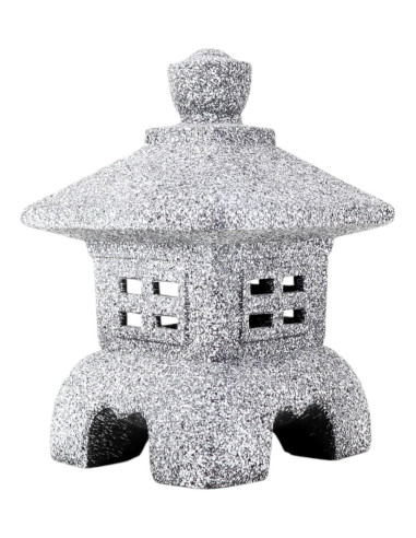 Linterna de Cerámica Mediana - Granito - 28*18*18 cm