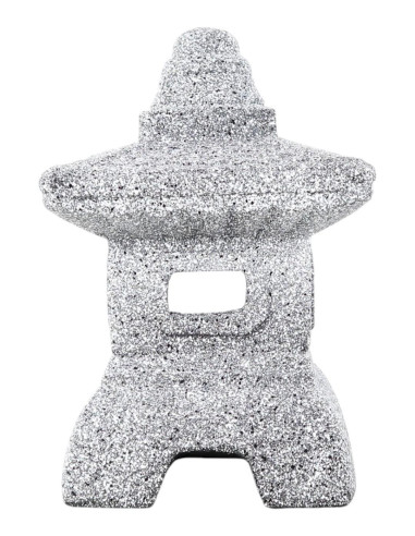 Mittelgroße Keramiklaterne - Granit - 28*18*18 cm