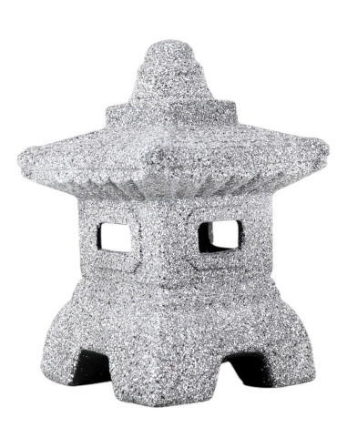 Lanterna de Cerâmica Média - Granite - 28*18*18 cm