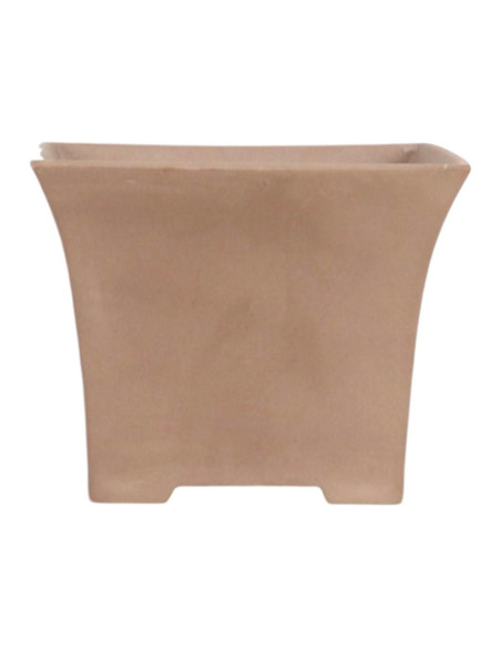 Vaso di Bonsai Cascata Quadrato 10*10*10 cm Senza Smalto - Giappone