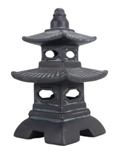 Pagoda Cerámico Mediano - Negro - 32*17*17 cm 2