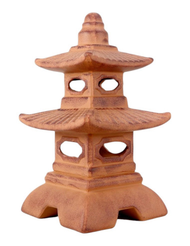 Grand Pagode Céramique - Marron - 40*21*21 cm