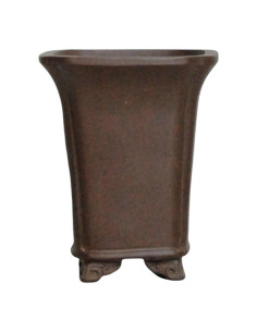 Vaso di Bonsai Cascata 10*10*12,5 cm Senza Esmalte - Yixing