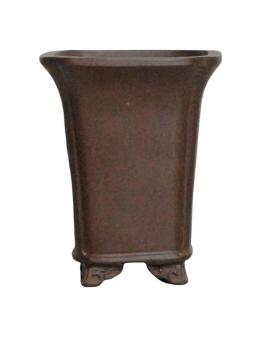 Vaso de Bonsai Cascata 10*10*12,5 cm Sem Esmalte - Yixing