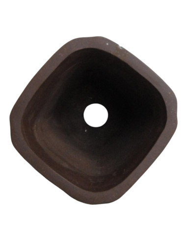 Vaso de Bonsai Cascata 10*10*12,5 cm Sem Esmalte - Yixing