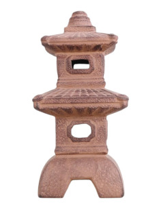 Pagoda Ceramica XL - Castano - 50*19*19 cm