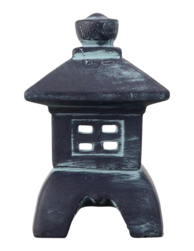 Mini lampe de poche en céramique - Noir - 18*10*10 cm | Luso Bonsai