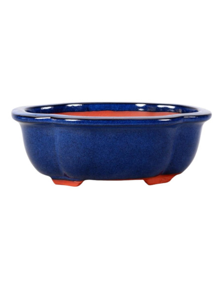 Vaso de Bonsai Oval 30*22*11 cm Azul – Yixing