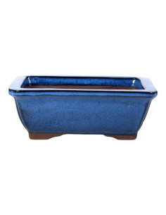 Maceta de Bonsái Rectangular 31*24*12 cm Azul – Yixing