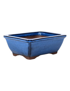 Maceta de Bonsái Rectangular 31*24*12 cm Azul – Yixing 2