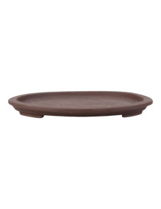 Oval Ceramic Plate 59*44*3.5 cm Without Glaze - Yixing
