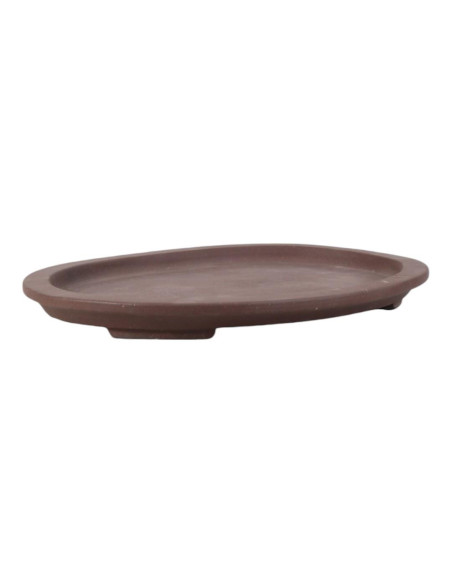 Plat Céramique Ovale 59*44*3,5 cm Sans Émaillé - Yixing