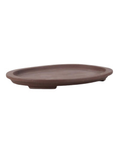 Plato Cerámico Ovalado 44,5*33,5*4 cm Sin Esmalte - Yixing 2