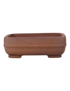 Vaso de Bonsai Retangular 30*23*10 cm Sem Esmalte - Yixing