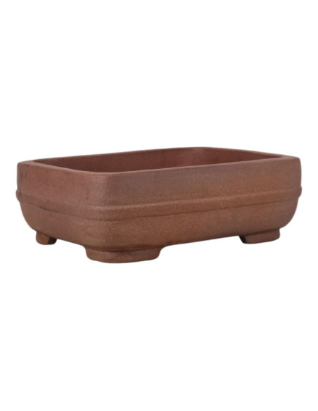 Vaso de Bonsai Retangular 30*23*10 cm Sem Esmalte - Yixing