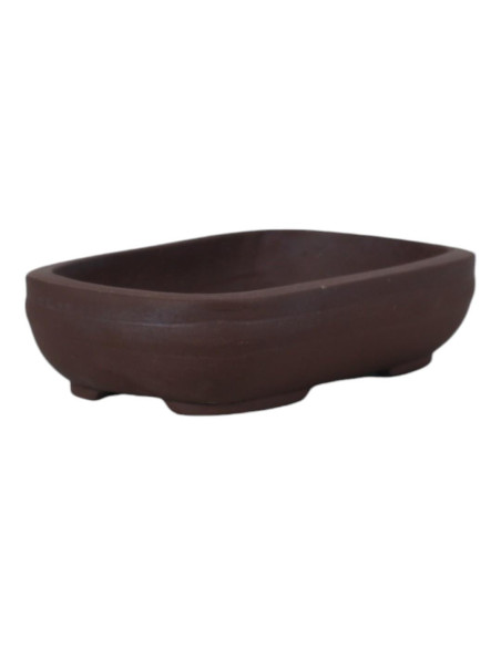 Maceta de Bonsai Rectangular 17*11,5*4,5 cm Sin Esmalte - Yixing