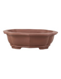Vaso de Bonsai Oval 32*25*10 cm Sem Esmalte - Yixing