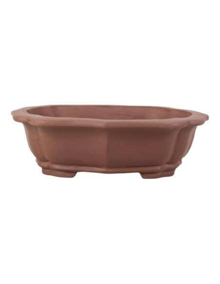 Vaso de Bonsai Oval 32*25*10 cm Sem Esmalte - Yixing