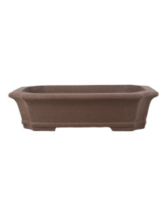 Vaso de Bonsai Retangular 40*29*11 cm Sem Esmalte - Yixing