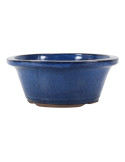 Vaso de Bonsai Redondo 31*13 cm Azul – Yixing
