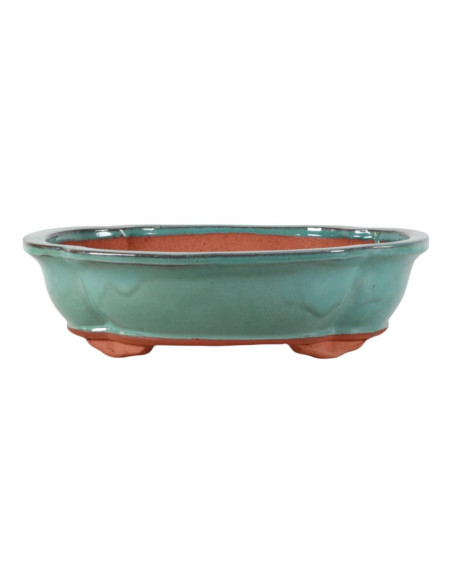 Vaso de Bonsai Retangular 40*33*11 cm Verde – Yixing