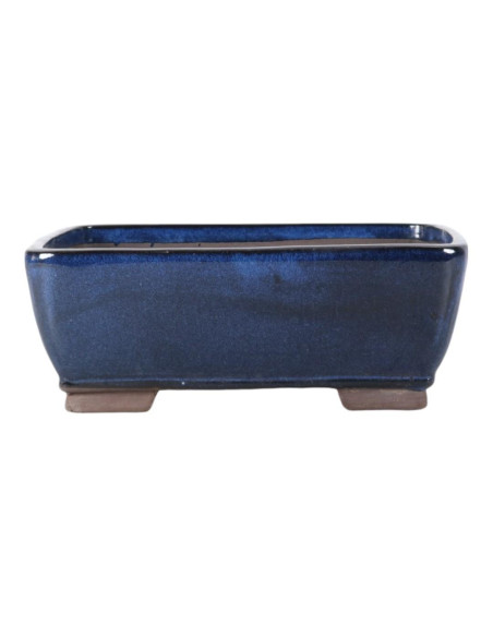 Vaso de Bonsai Retangular 35*23*12 cm Azul – Yixing