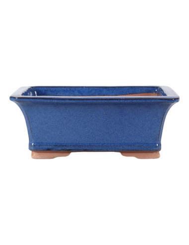 Vaso de Bonsai Retangular 32,5*24*13 cm Azul – Yixing