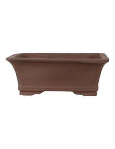 Rechteckiger Bonsai-Topf 32,5*23,5*12 cm ohne Glasur - Yixing