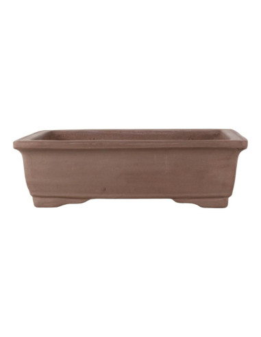 Vaso de Bonsai Retangular 40*30*12 cm Sem Esmalte - Yixing