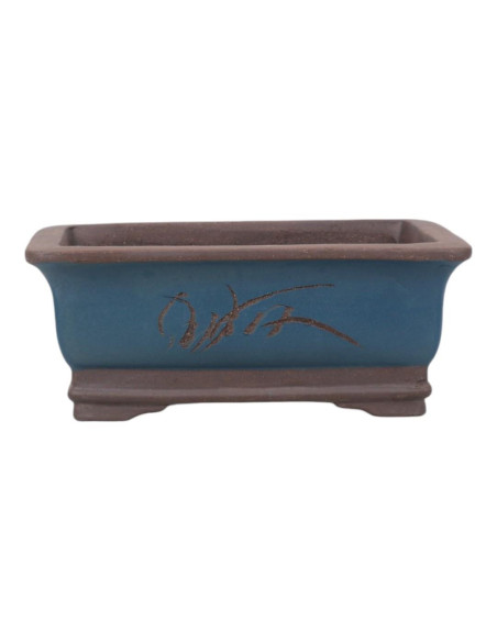 Vaso da Bonsai Rettangolare 50,5*23*18 cm con Disegni Senza Smalto – Yixing