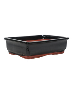 Pot of Bonsai Rectangular 39*30.5*12 cm Black - Yixing 2