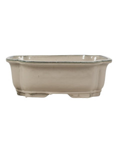 Vaso di Bonsai Rettangolare 43*34,5*15 cm Crema - Yixing