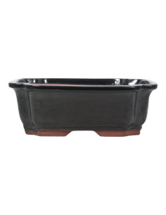 Vaso di Bonsai Rettangolare 43*34,5*15 cm Nero - Yixing
