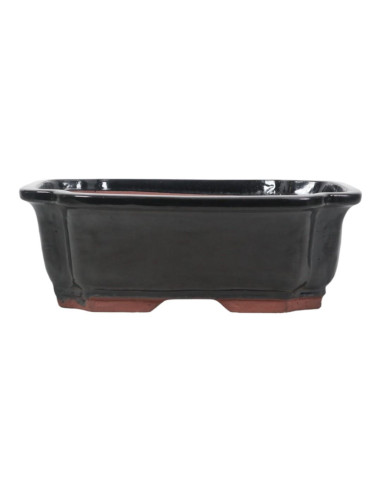 Vaso de Bonsai Retangular 43*34,5*15 cm Preto - Yixing