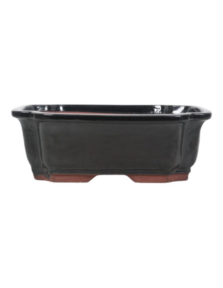 Vaso de Bonsai Retangular 43*34,5*15 cm Preto - Yixing