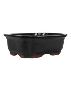 Vaso di Bonsai Rettangolare 43*34,5*15 cm Nero - Yixing 2