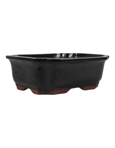 Vaso de Bonsai Retangular 43*34,5*15 cm Preto - Yixing