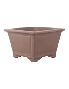 Vase für Bonsai Wasserfall 33,5*33,5*16 cm Ohne Glasur - Yixing 2
