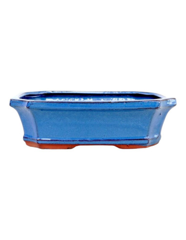 Vaso di Bonsai Rettangolare 41*32*11,5 cm Blu - Yixing