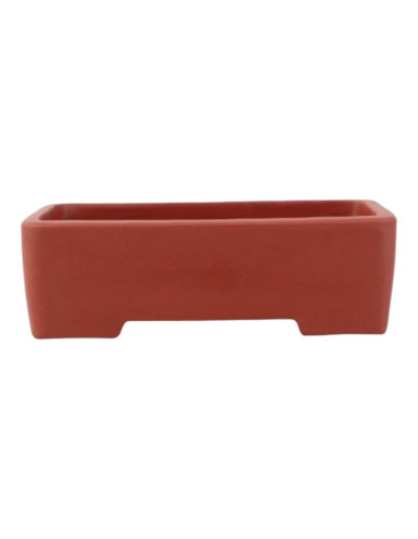 Vaso de Bonsai Retangular 23*14,5*7 cm Sem Esmalte - Yixing
