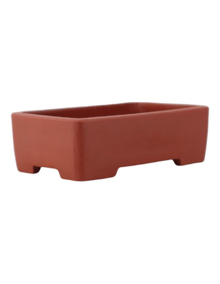 Vaso de Bonsai Retangular 23*14,5*7 cm Sem Esmalte - Yixing