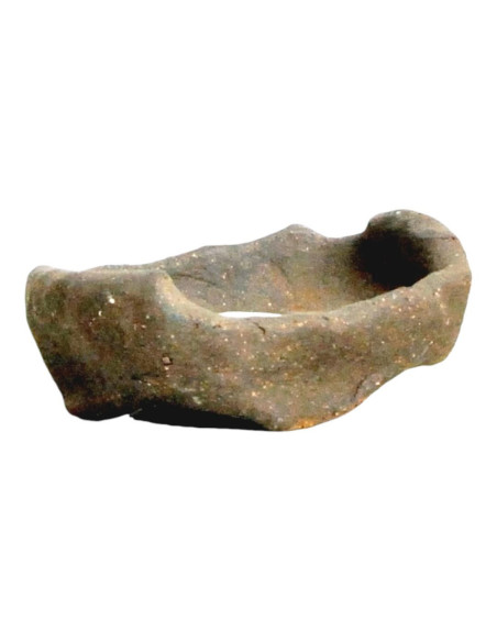 Vaso di Bonsai Mame Rotondo 10*10*3 cm Senza Smalto - Yixing